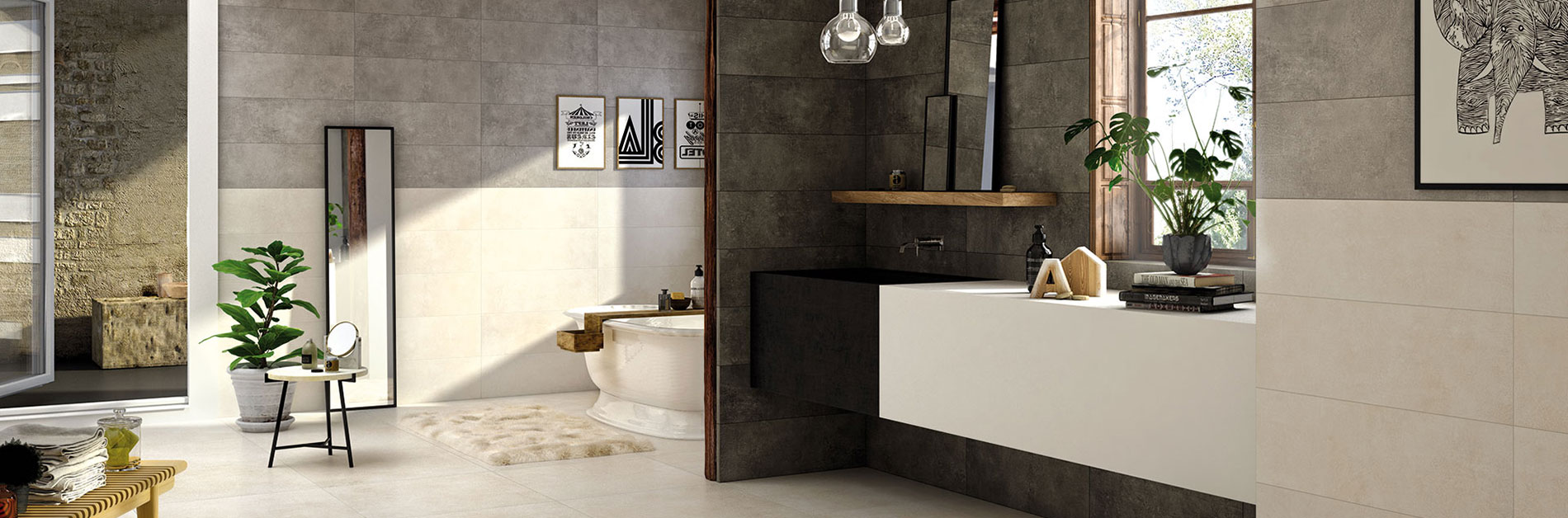 Farbauswahl bei Fliesen